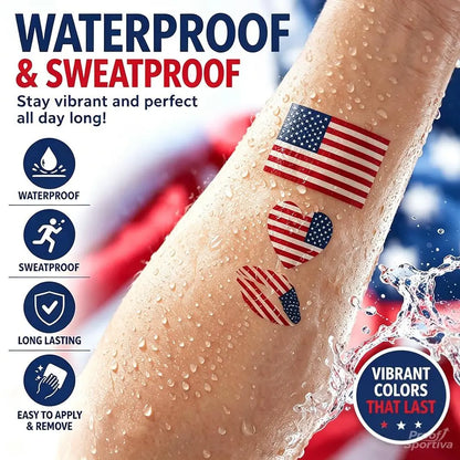 2026 Soccer Season Match Day Fan Supplies Waterproof Temporary 48 Nations Flag Face Tattoos 10Pcs per Country or 48Pcs Mixed Party Stickers