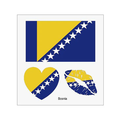 2026 Soccer Season Match Day Fan Supplies Waterproof Temporary 48 Nations Flag Face Tattoos 10Pcs per Country or 48Pcs Mixed Party Stickers