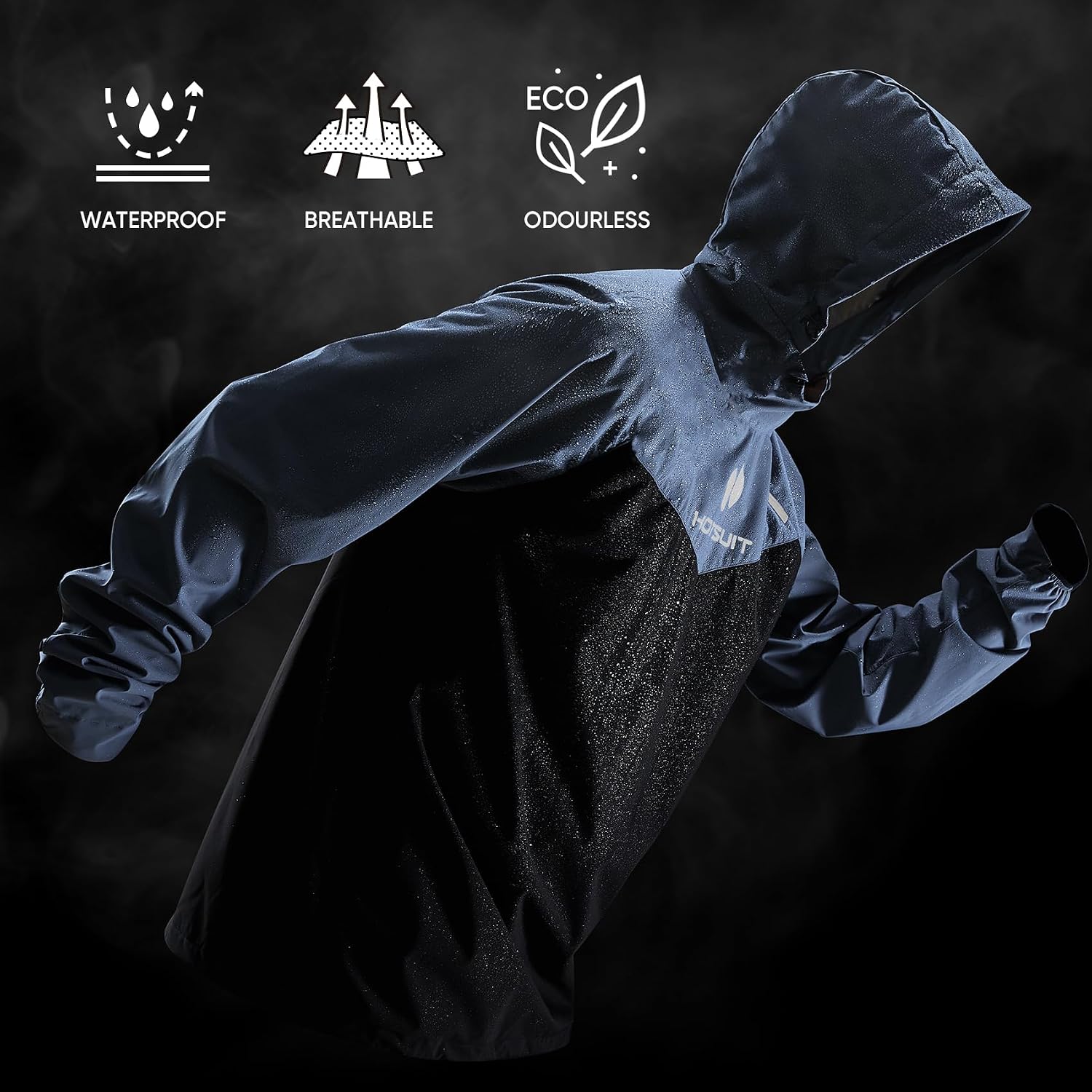 Sauna Suit for Men Sweat Sauna Jacket Pant Gym Workout Sweat Suits
