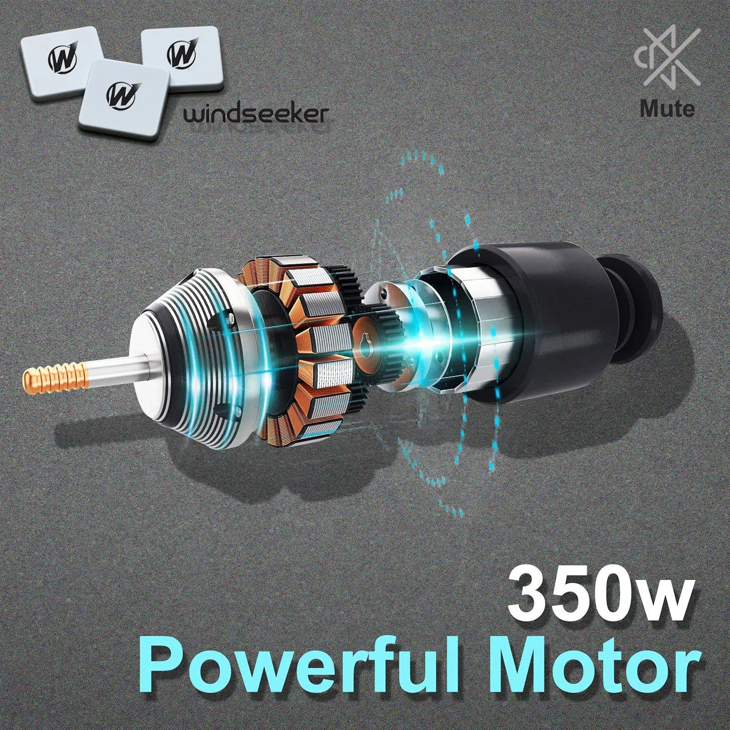 Windseeker Electric Skateboard, Mini Cruiser, Shortboard, Let Your Feet Be Free. 26-Inch Land Surfing Skateboard, 350W Brushless Motor, Top Speed 12.5 Mph, Maximum Load 155 Lbs, IP5 Waterproof, UL Certified, a Gift Suitable for Children and Teenagers.