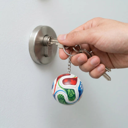 Soccer Trophy & Football Keychain Set – Premium Sports Fan Collectible, Metal Key Ring Accessories